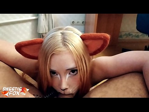 ❤️ Кицунэ глытае член і канчае ў рот ️❌ Рускае порна у нас be.libporno.ru ❌❤